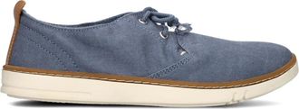 Timberland Blauwe Canvas Instappers - Heren - Sneakers - Blauw - 41 EU - Schoenen