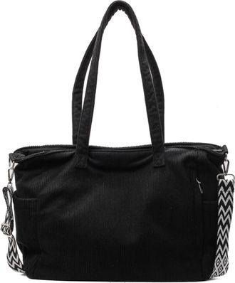 Generic Women Tote Bags Large Shoulder Bags with Pouch for Work Travel (Black)