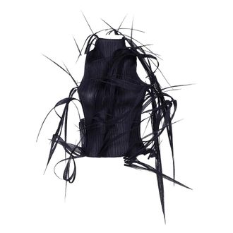 Issey Miyake Urban Jungle Shirt - female - Issey Miyake - Sleeveless Tops - Black - 2XS - Tops