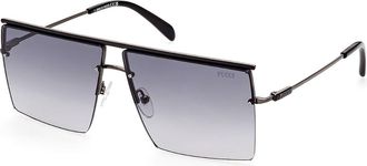Pucci Emilio Pucci EP0188 05B Womens Sunglasses Black Size 62