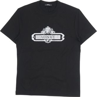 Versace Tops, Heren, Zwart, S, T-shirt