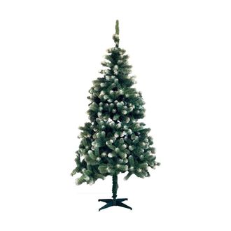 HOME MAISON Homemaison - Rbol De Navidad Artificial Verde Con Puntas Blancas - 1,50m - 4177 - Christmas Day