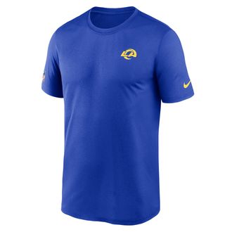 Nike Los Angeles Rams Legend Small Logo Nike Mens Dri-FIT NFL T-Shirt in Blue | 02TI4NP9X-FEJ