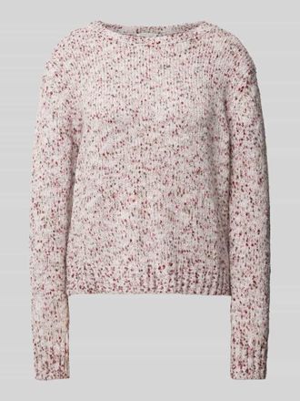 Tom Tailor Weicher Strickpullover mit Rundhalsausschnitt in Rosa, Größe XXL