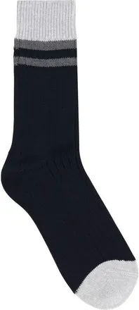 Brunello Cucinelli Black Cotton Mens Socks