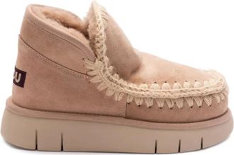 Mou Schoenen, Dames, Bruin, 41 EU, Eskimo Bounce Enkellaarsjes