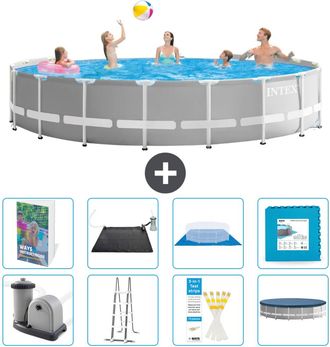 Intex Piscina Prism Frame Redonda - 549x122 Cm - 9-piezas S621
