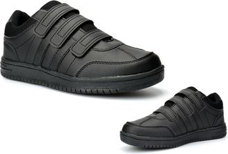 Generic Boys School Shoes Boys Touch Fastening School Shoes Size 3 Comfort Trainers Size 5 Touch Fastening Trainer Comfort Trainers Casual Trainer Sizes 3-6 B