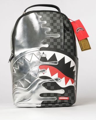 Sprayground Zaino in cotone spalmato saffiano a scacchi