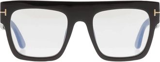 Tom Ford Renee Blue Light Block Browline Ladies Eyeglasses FT0847 001 52