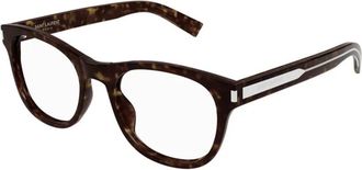 Saint Laurent Havana Zonnebril - unisex - Brillen - Bruin - 53 MM - Accessoires