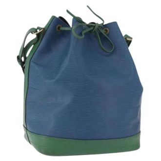 Louis Vuitton Pre-owned Bucket Bags, female, Blue, Size: ONE SIZE Pre-owned Epi Leather Bucket Bag
