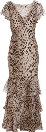 Rixo Amelie dress - Neutrals