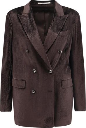 Tagliatore Blazers - Dames - Blazers - Bruin - L - Jassen