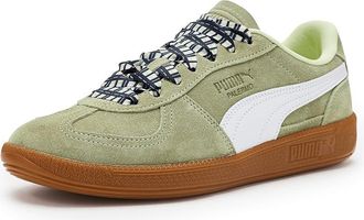 Puma Palermo Shoes Womens Boots Lux Army/Gum : 10.5 B - Medium, Leather/Textile