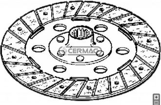 CARRARO Carraro Disco De Embrague R&iacute;gido Para Tractor Agr&iacute;cola Carro 335 400 15356