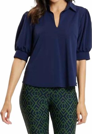 Jude Connally Calista Top In Navy