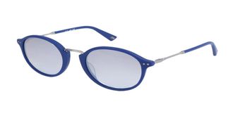 Web Eyewear WE0178 85X Mens Sunglasses Blue Size 49