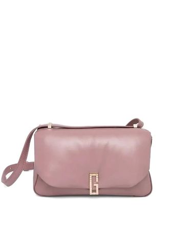 Guess Co G-logo flap-top satchel - Pink
