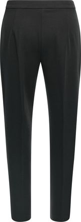Max Mara Womens Black Viscose Casual Pants