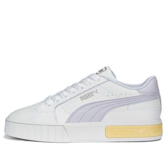 Puma (WMNS) PUMA Cali Star White Grey Yellow 380176-15
