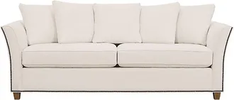 Ballard Designs Tate Sofa with Antique Brass Nailheads - Ballard Designs