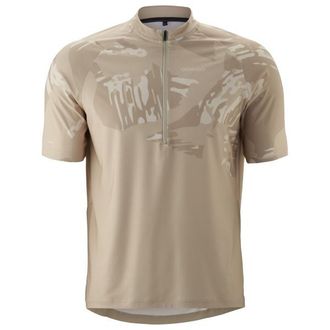Gonso Adventure Jersey 3/4 Zip Velotrikot f&uuml;r Herren | beige