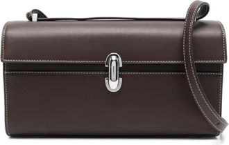 Savette Symmetry 26 Crossbody Tas - Dames - Schoudertassen - Bruin - ONE Size - Leer - Tassen