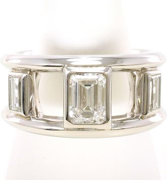 C&A Platinum Platinum 900 Band Ring (Pre-Owned)