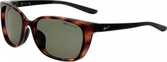 Nike Womens CT7886 56 220 Sentiment Sunglasses - Brown - One Size