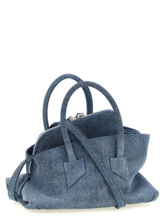 The Attico La Passeggiata Denim Bag - Indigo