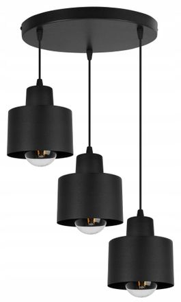 OEM L&aacute;mpara De Techo Moderna Colgante L&aacute;mpara Led Negra