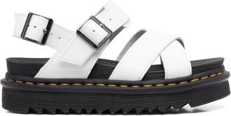 Dr. Martens Voss II Sandal - Dames - Sandalen - Wit - 41 EU - Leer - Schoenen
