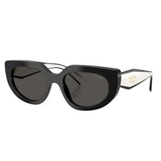 Prada Sunglasses, unisex, Black, Size: 53 MM Prd02S Sunglasses