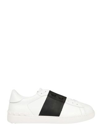 Valentino Garavani BlackWhite Leather Sneaker