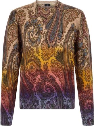 Etro Paisley dgrad sweater