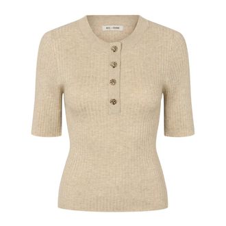 Rue de Femme RUE de Femme, Truien & Vesten, Dames, Beige, XS, Rondgebreide trui