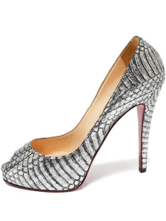 Christian Louboutin 120mm New Very Prive pumps - Grey