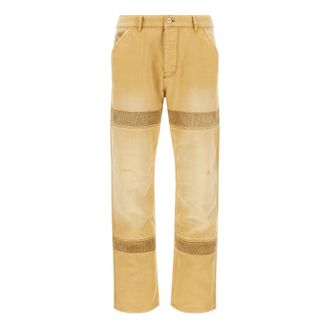 Wales Bonner Straight Fit Jeans, male, Beige, W32, Sierra Trouser