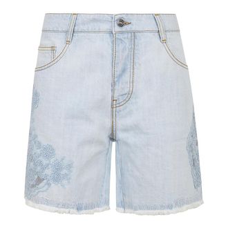 Ermanno Scervino Denim Shorts, female, Blue, Size: XS Cashmere B