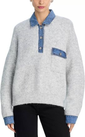 Blank NYC Rain Or Shine Sweater In Gray