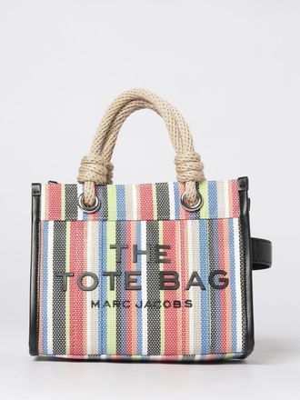 Marc Jacobs Borsa The Small Tote Bag Marc Jacobs in pvc a righe multicolor