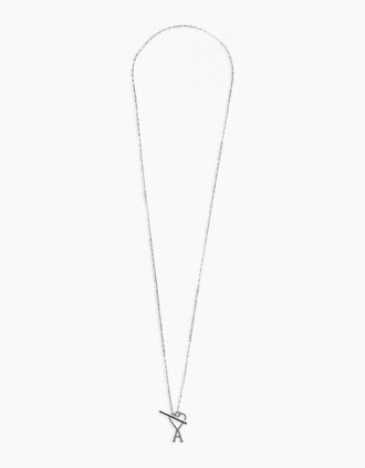 Ami Mens ADC Chain Necklace Silver - Size: OS