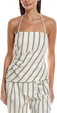 A.L.C. Charlotte Linen-Blend Top