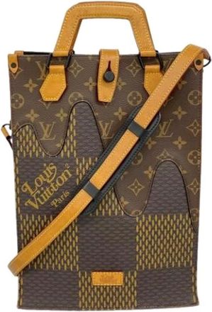 Louis Vuitton Pre-owned Tote Bags, male, Brown, Size: ONE SIZE Pre-owned Vintage Tote Bag