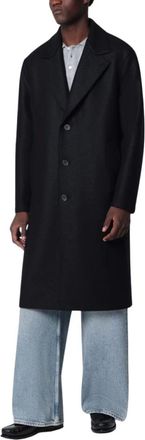 Harris Wharf London Hombre, Abrigos, Azul, Talla: XL
