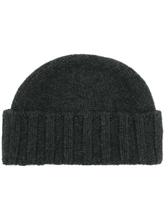 Drumohr cable knit beanie - Grey