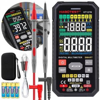 OEM Mult&iacute;metro Digital Universal True Rms Ncv Termopar Cables Estuche Bater&iacute;as