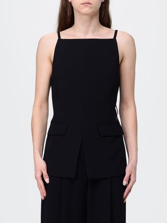A|X Armani Exchange Top in poliestere con Schiena aperta