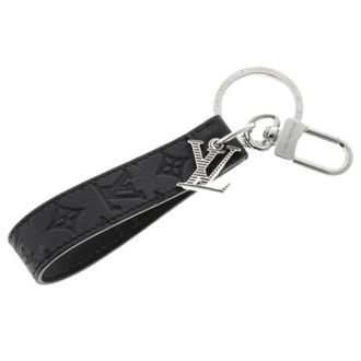Louis Vuitton Pre-owned Accessories, female, Black, Size: ONE SIZE Pre-owned Canvas Key-holder